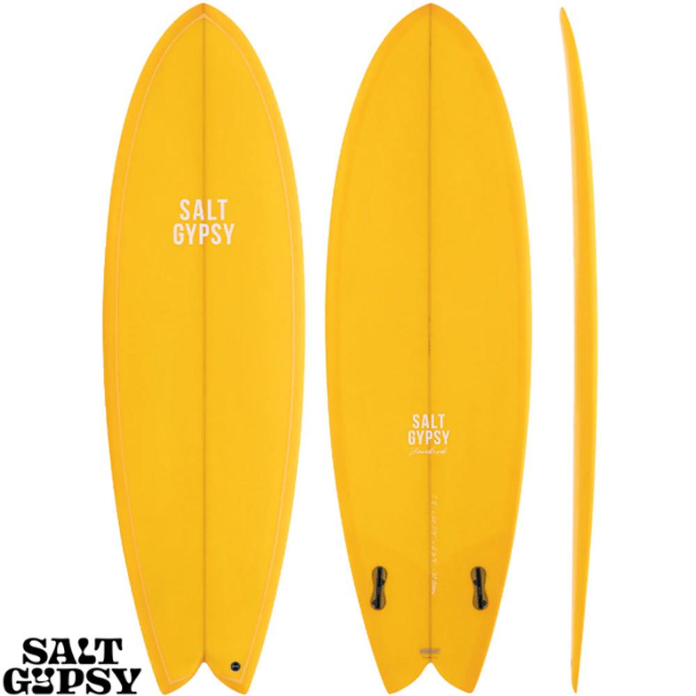 Salt Gypsy | Shorebird Twin Fin Fish | Fibreglass | Twin Fin Setup | Fast and Loose