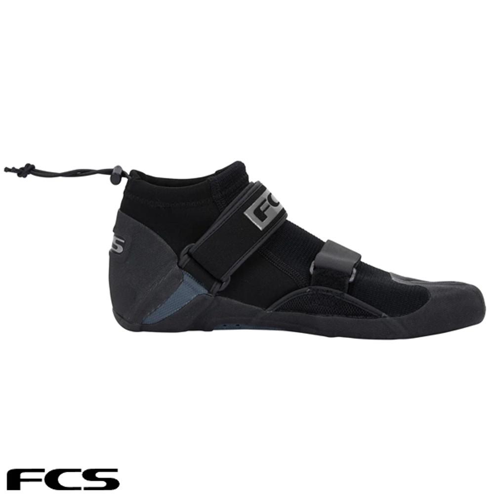 FCS SP2 Split Toe Reef Boot 1.5mm | Black | Wetsuit Boots | Cool Water Surfing Equipment