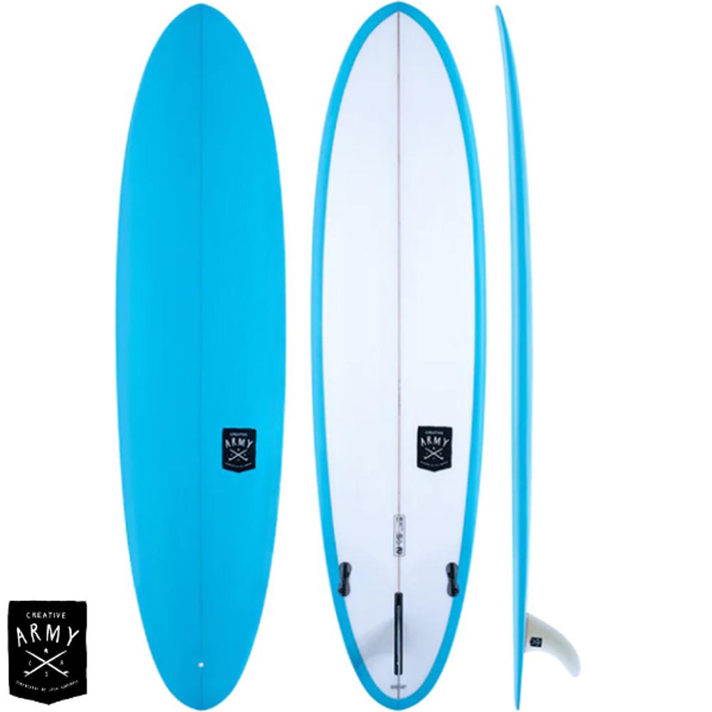 Creative Army | Huevo | Fibreglass | Creative Army Surfboards | Mid-Length Best of Shortboard and Longboard