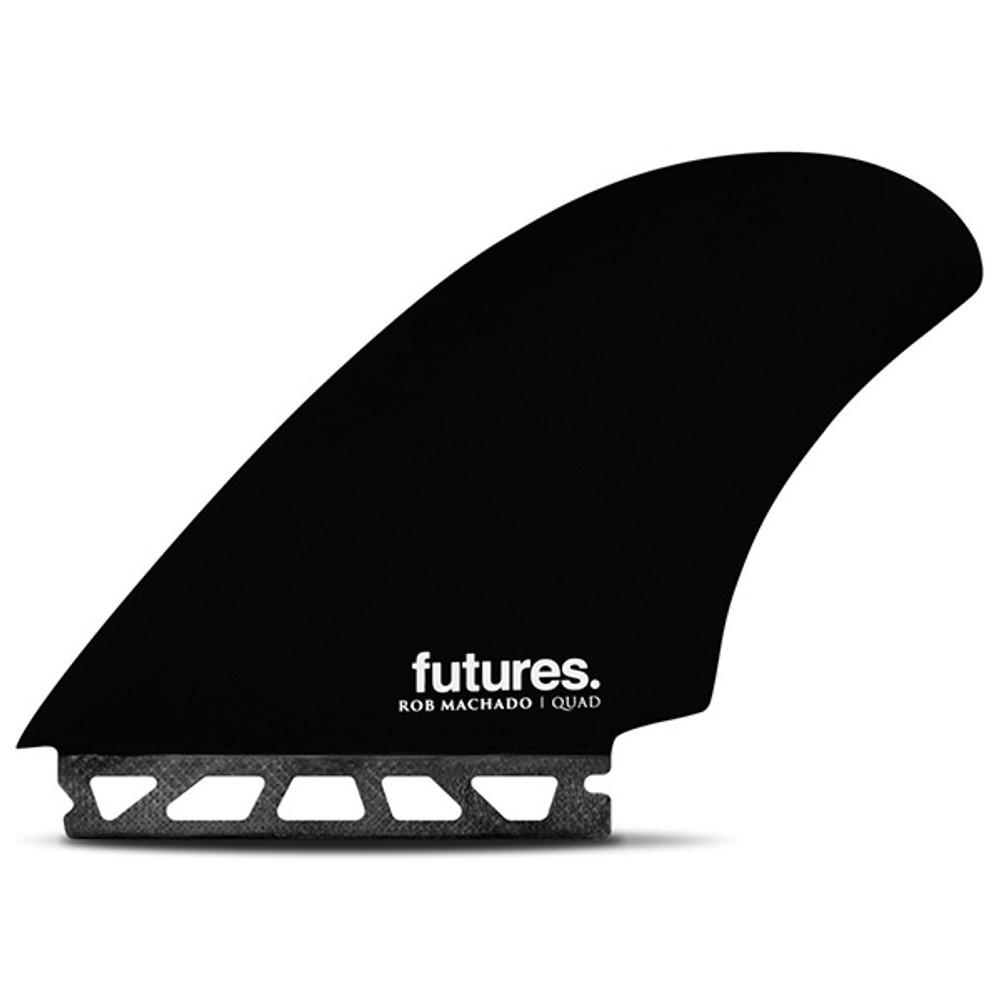 Rob Machado Seaside Quad Fin Set | Honeycomb Bamboo | Futures Fins | Responsive Turning