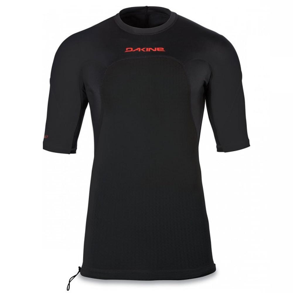 Storm Snug Fit Short Sleeve UV Padded Rashguard | Surfing Rashie | Surf Rash Vest | Black