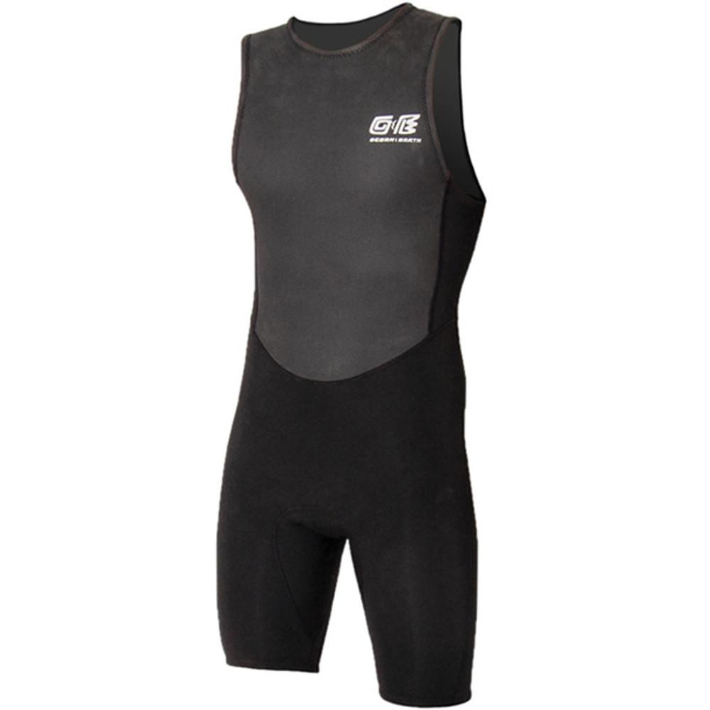Heritage 2mm Short John Surfing Wetsuit | Ocean and Earth | Sleeveless Springy | Retro Look | Back Zip | Mens |