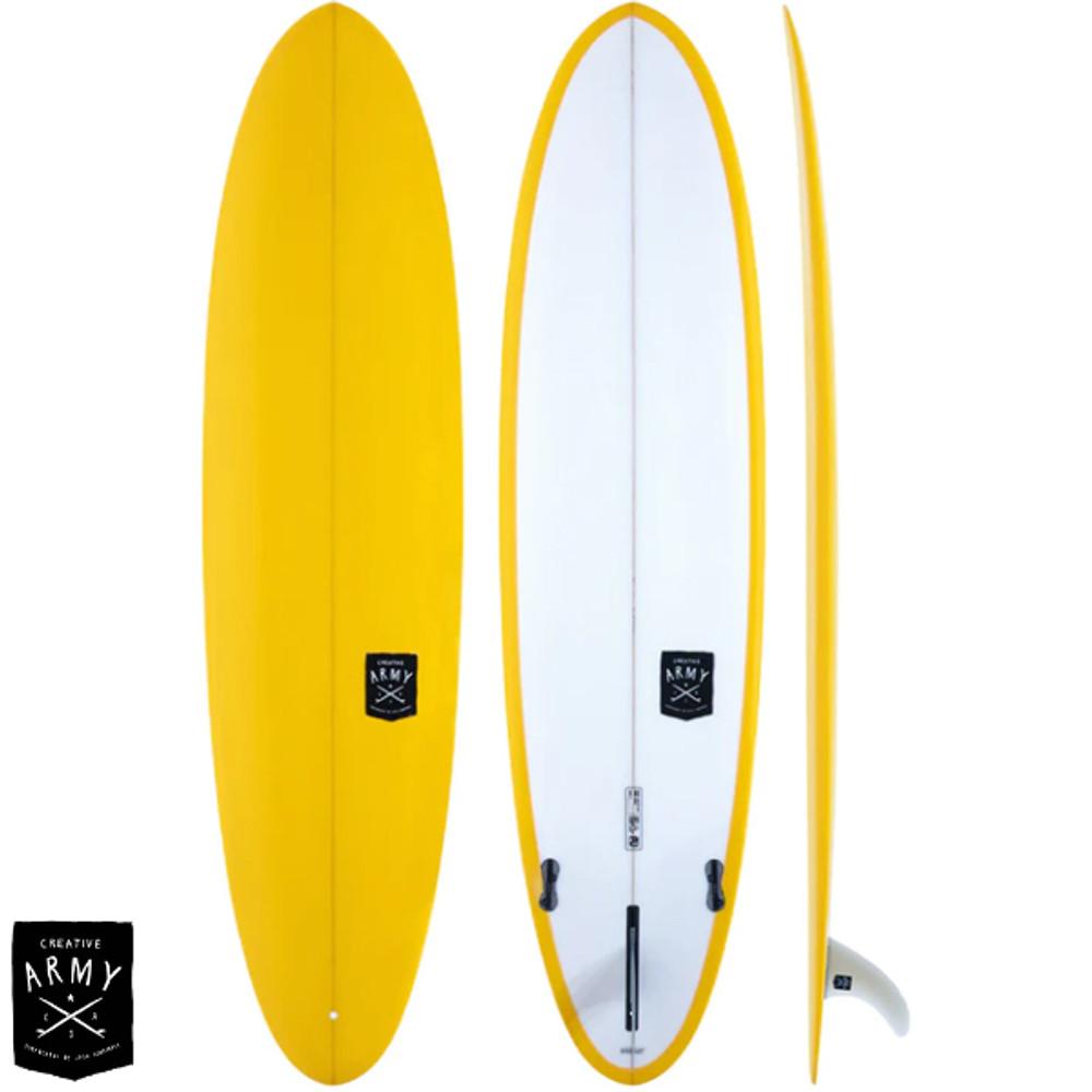 Creative Army | Huevo | Fibreglass | Creative Army Surfboards | Mid-Length Best of Shortboard and Longboard