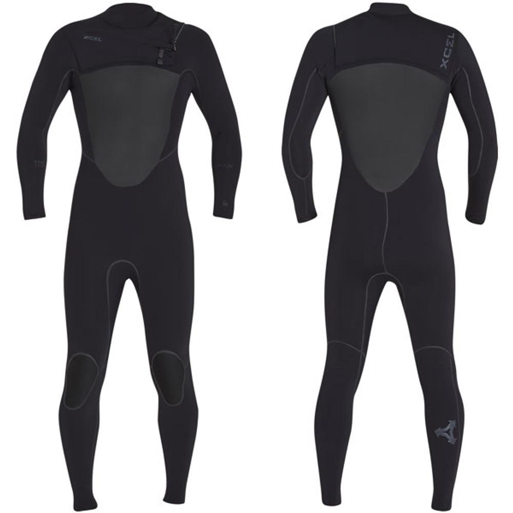 Drylock X Power Seam Steamer 3:2mm | Chest Zip | Black | Xcel Wetsuits | Best Surfing Wetsuit  | Last Season Clearance