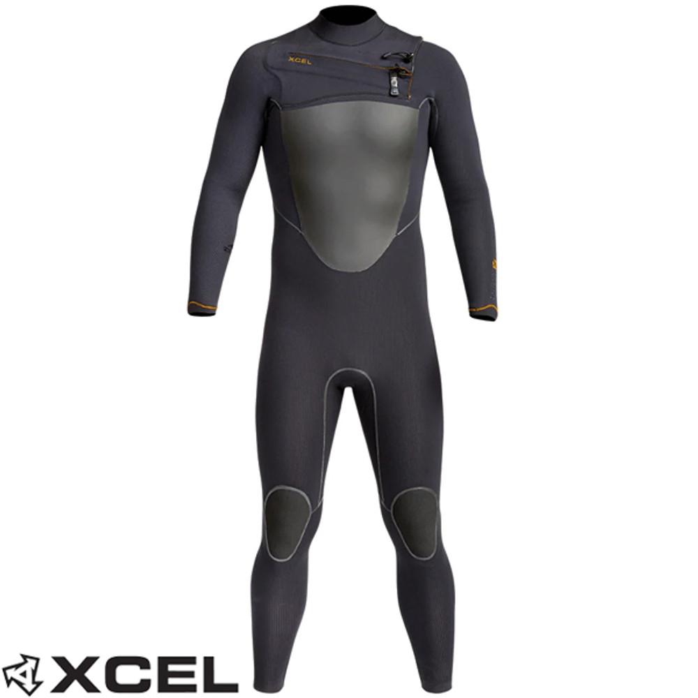 XCEL | Drylock-X Wetsuit Steamer 3:2mm | Chest Zip | Black | Xcel Wetsuits | Best Surfing Wetsuit | Newest Release