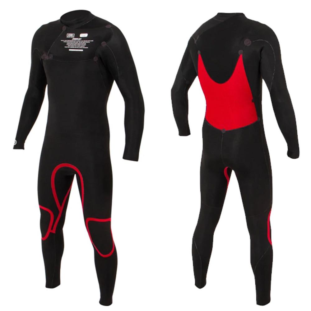 Youth Free-Flex Steamer Surfing Wetsuit 3:2mm | Chest Zip | Ocean and Earth | Boys | Grom