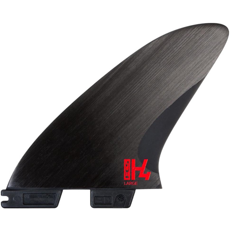 FCSII H4 Fins | Accelerator Range | Thruster Fin Set | Carbon Fibre | FCS 2 | Top of The Range Surfboard Fins | Ultimate Speed and Drive