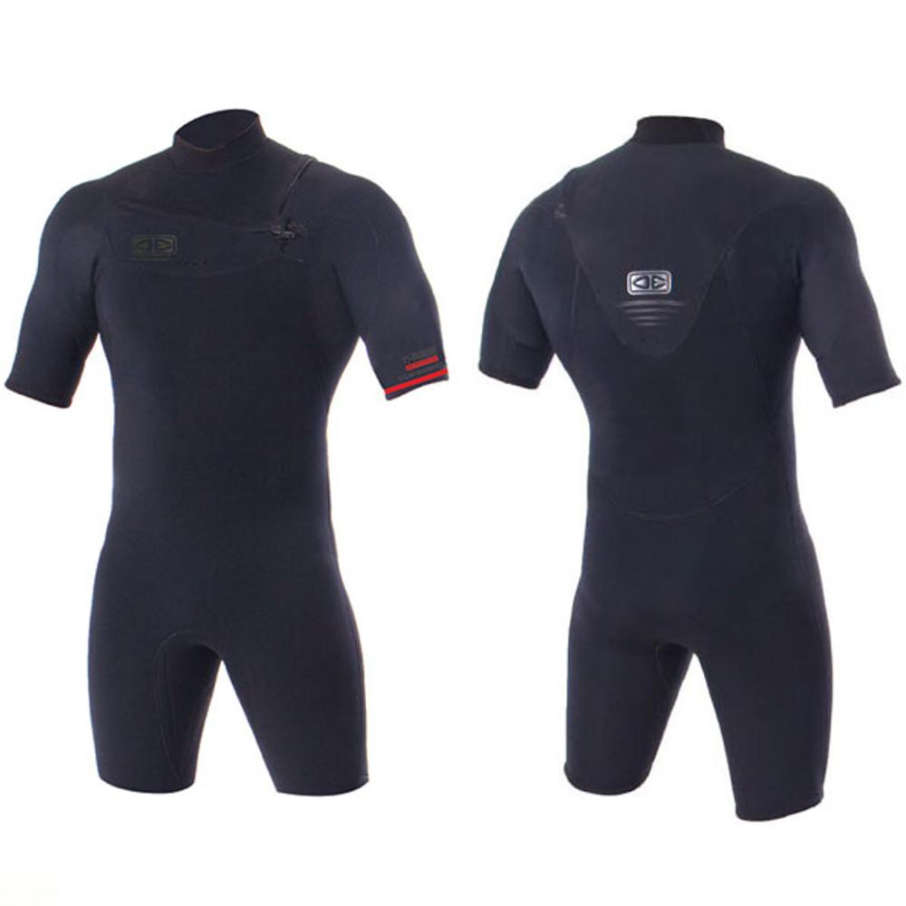 Double Black Springsuit 2mm | Chest Zip | Black | Spring Suit | Ocean and Earth | Surfing Wetsuit