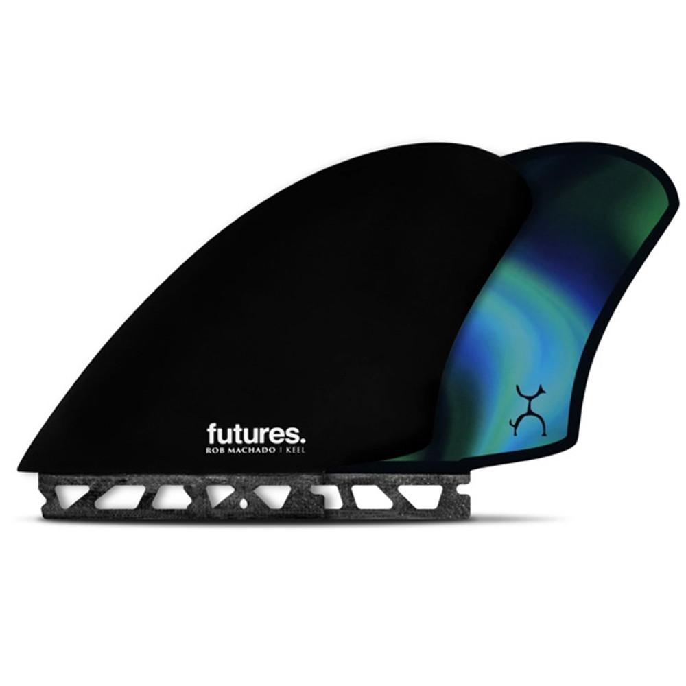 Machado Keel  | Twin Fin Set | Honeycomb | Futures Fins | Rob Machado 2 Fin Set | Suit Retro Twin