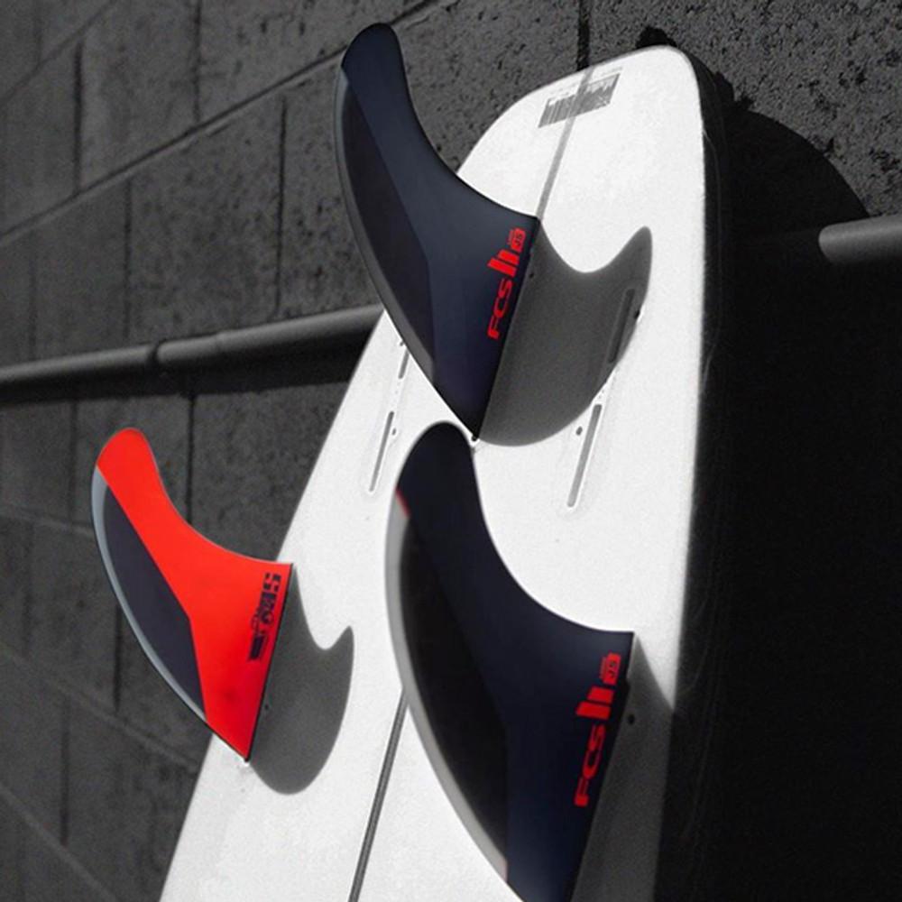 FCSII JS Large | Jason Stevenson Surfboard Shaper Fin Template | Thruster 3 Fin Set | Performance Core |