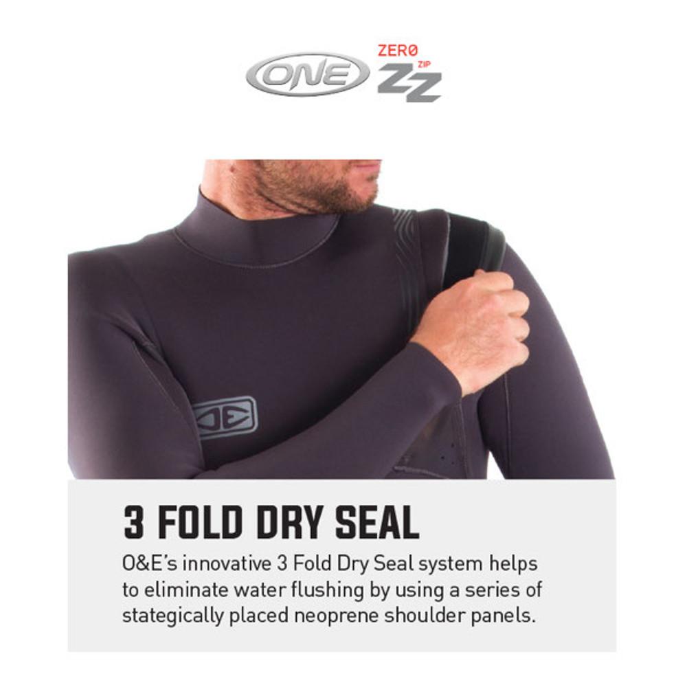 Ocean and Earth Zero Zip Steamer 3:2mm | Full Surfing Wetsuit | Mens