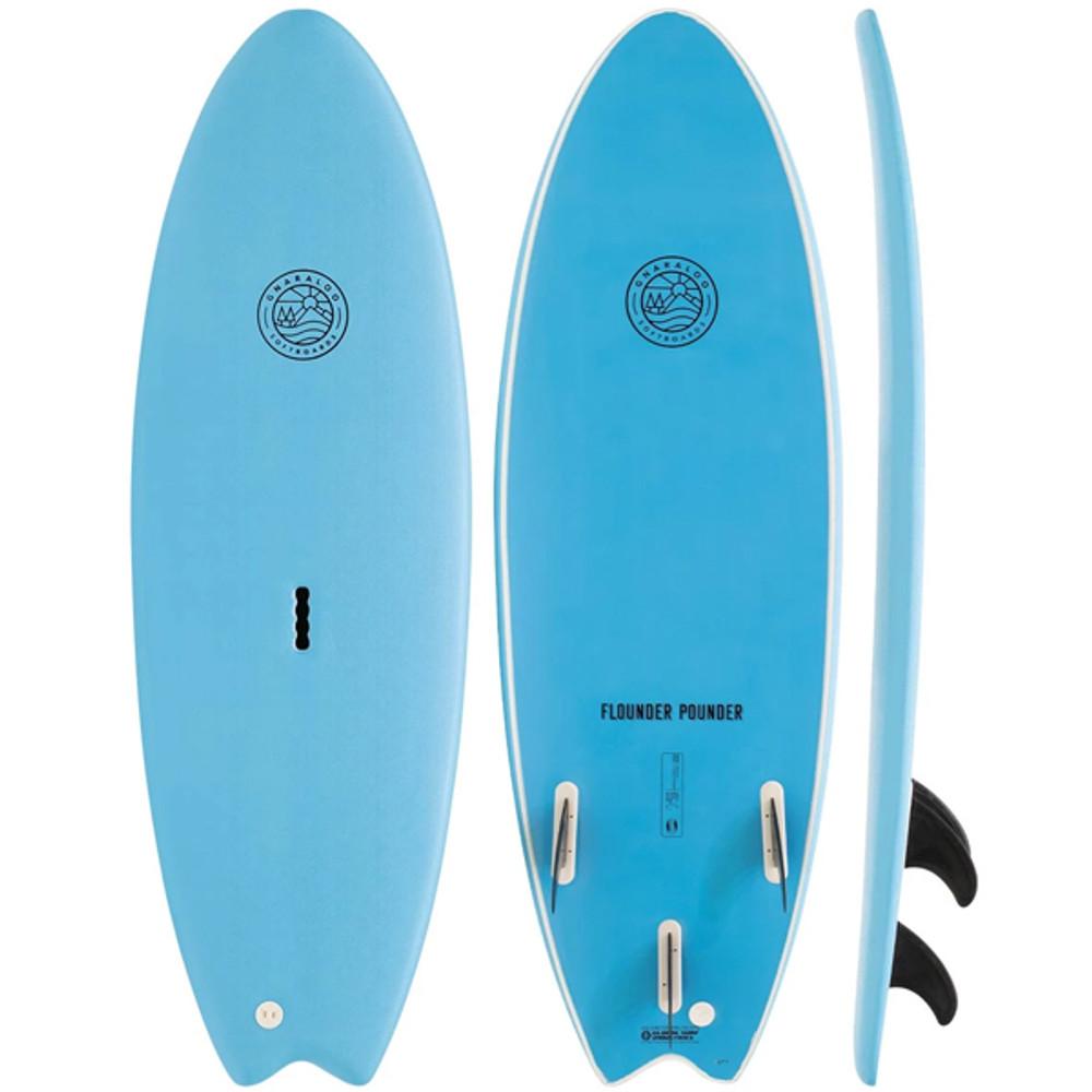 Gnaraloo Surfboards | Flounder Pounder | Softboard | Learner Surfboard For Kids | New Colours