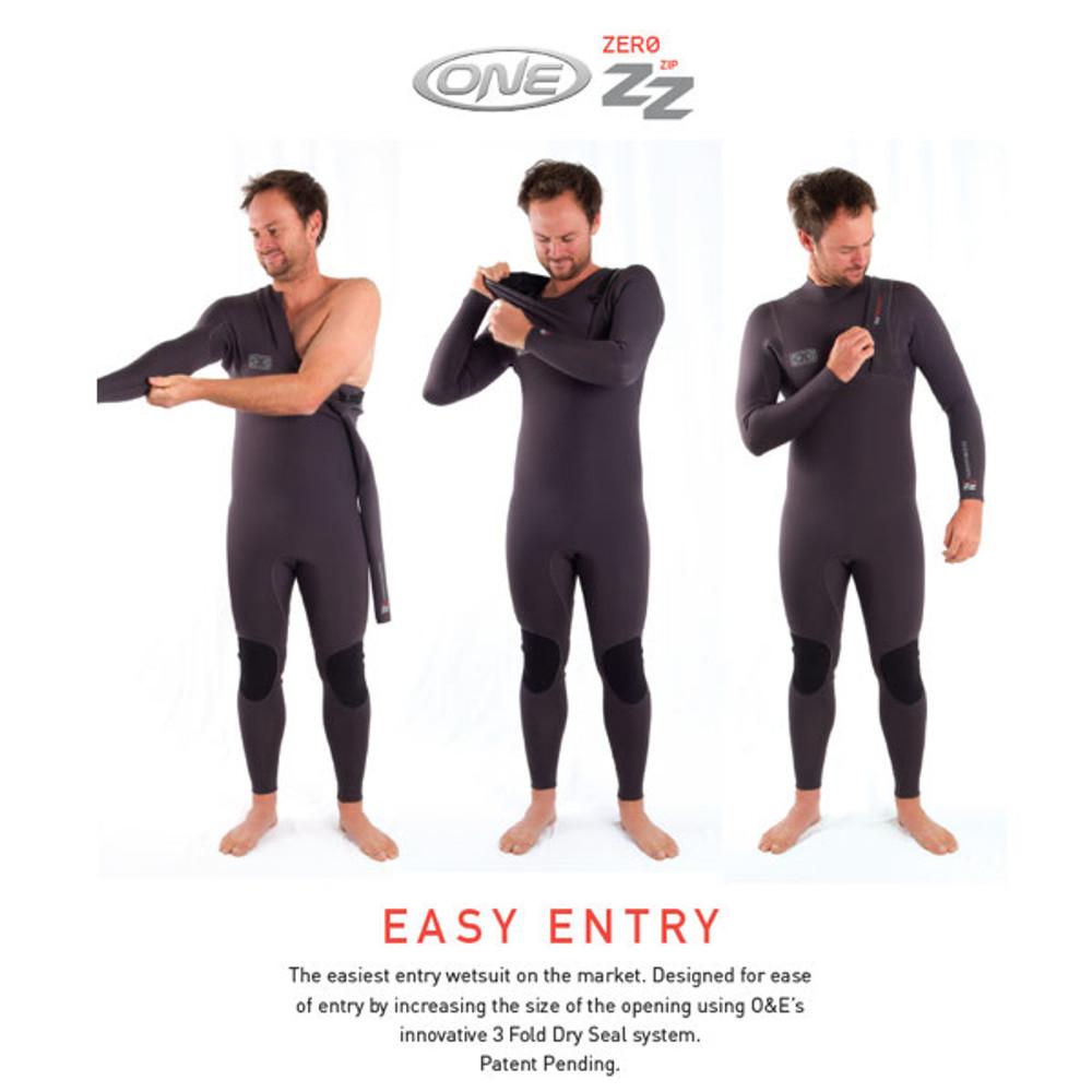 Ocean and Earth Zero Zip Steamer 3:2mm | Full Surfing Wetsuit | Mens