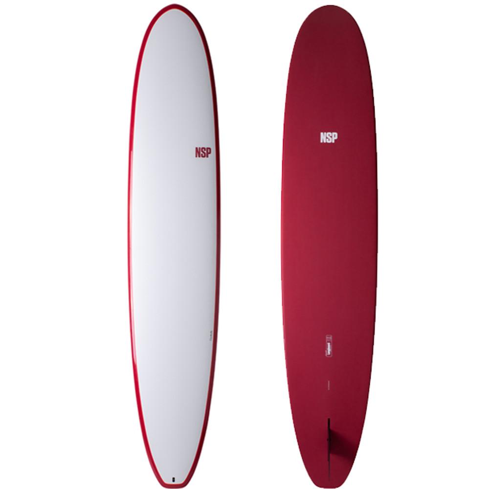 Longboard | Elements HDT | 2 + 1 Fin Setup | NSP Surfboards | Ideal Entry Level or Intermediate Longboard | Malibu