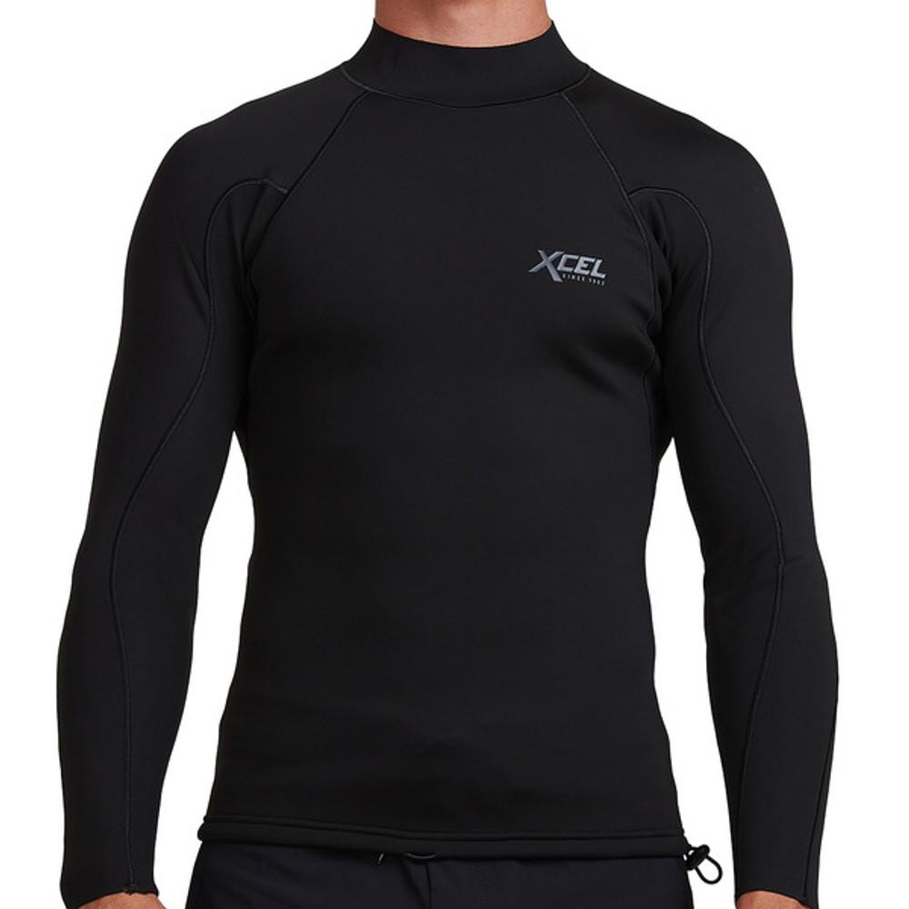 Xcel Comp Jacket 1mm | Long Sleeve | Wetsuit Vest | Black | Surfing Top