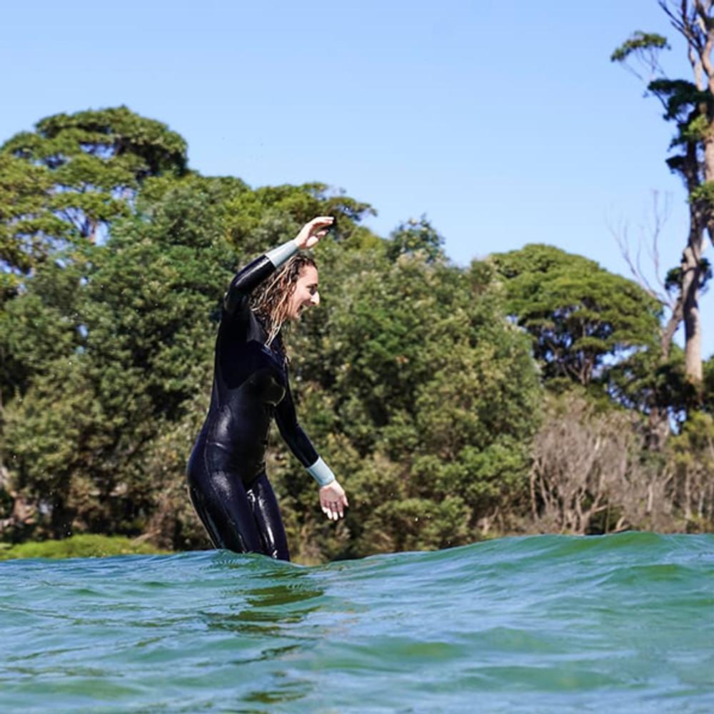 Ocean and Earth Ladies Full Surfing Wetsuit | Womens Steamer | 4:3mm Chest Zip |